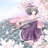 桜吹雪恋心 （さくらふぶきこいごころ) ミニ丈袴ver　（2012年2月作成）