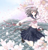 桜吹雪恋心 （さくらふぶきこいごころ) セーラー服ver　（2012年2月作成）