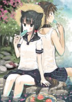 アイス半分（オリジナル）　2012年8月作成