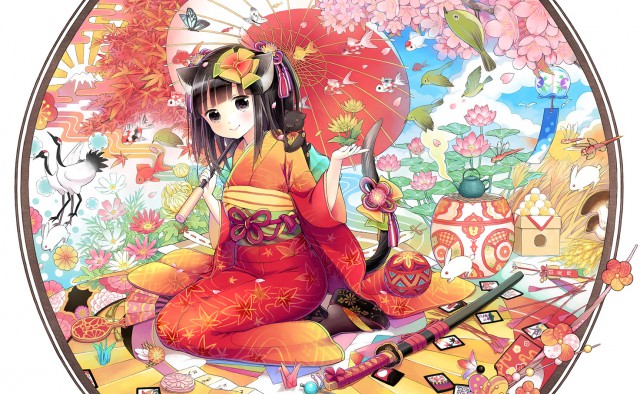 着物少女絵巻　（2015年10月作成）