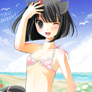 さくらのビキニ（オリジナル）　2009年5月作成　drawrのイラスト