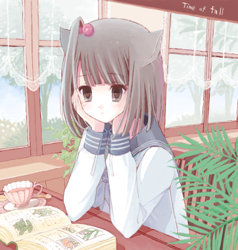 アンニュイな午後（オリジナル）　2010年9月作成　drawrのイラスト